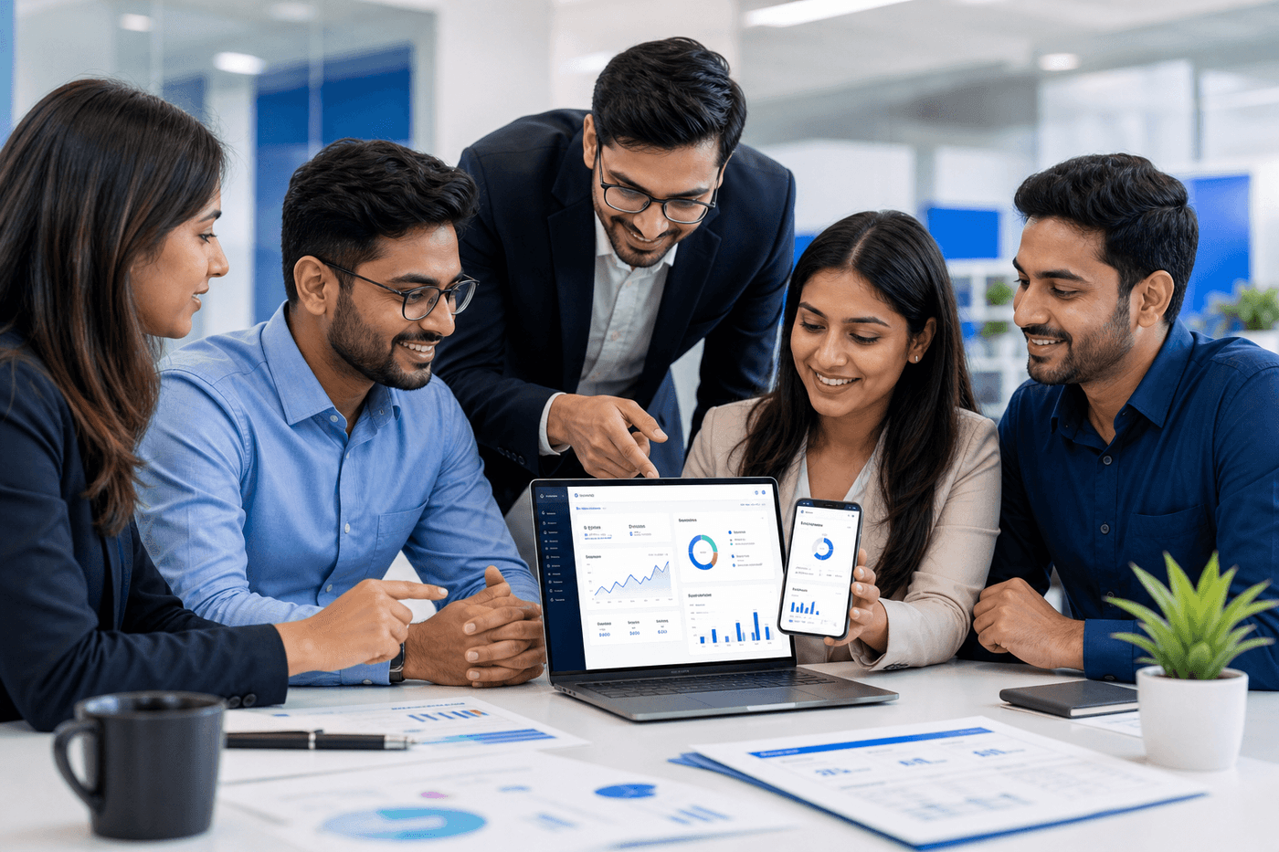 MobileTally team helping businesses manage Tally on mobile and web
